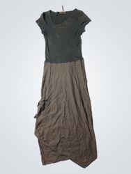 Cop. Copine Asymmetrical Midi Dress