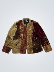 Indigo Moon Women's Patchwork Jacket