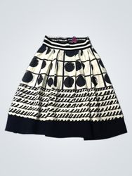 SAVE THE QUEEN! Made in Italy Black and White Patt..