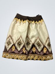 Principles Petite Embellished A-line Skirt