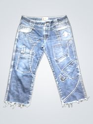 Kosmo Lupo Rough Details Jeans