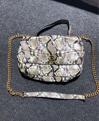 Guess Snake Print Shoulder Bag