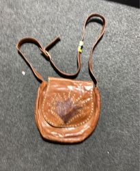 Brown Leather Shoulder Bag
