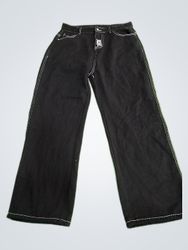 Unbranded Black Baggy Hip-Hop Jeans