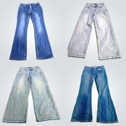 Relaxed and Skinny Jeans
