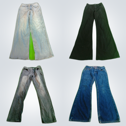 High-Rise Wide Leg Jeans