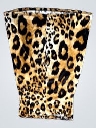 Top a tubo con stampa leopardata