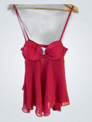 Canotta Rossa Trasparente