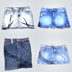 Diesel Y2K Denim Mini Skirts