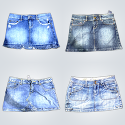 Y2K Denim Skirts Bundle