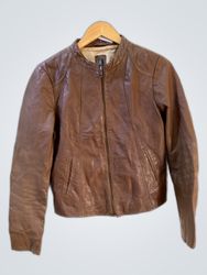 NAF NAF Leather Jacket