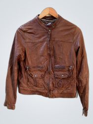 Massimo Dutti Leather Jacket