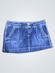 Smart Set Denim Mini Skirt