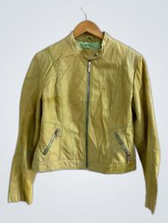 Green Leather Jacket