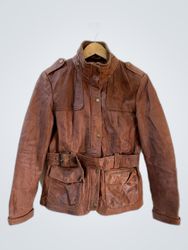 Brown Leather Jacket