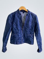 ISMMART Blue Denim Jacket