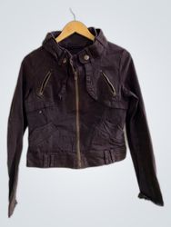 Love Cult Denim Hooded Jacket