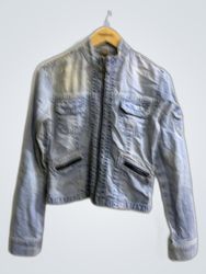 Unbranded Cropped Denim Jacket