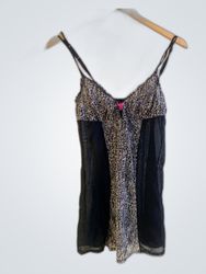 Black Lace Trim Camisole Top