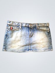Saia Mini de Denim Levi's
