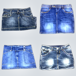 Denim Mini Skirt Bundle