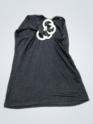 Unbranded Black Ring Detail Tank Top