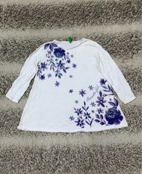 United Colors of Benetton Long Sleeve Floral Print..