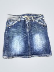 Denim Mini Skirt