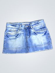 Denim Mini Skirt