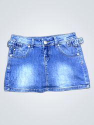 Denim Mini Skirt