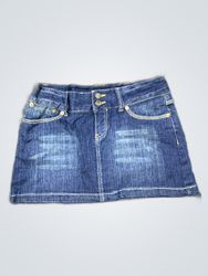 Denim Mini Skirt