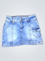 Denim Mini Skirt