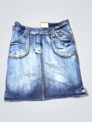 Denim Mini Skirt