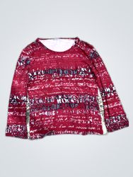 Diesel Printed Long-Sleeve Sweater