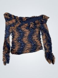 Off-Shoulder Ruffle Blouse