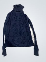 Black Turtleneck Sweater