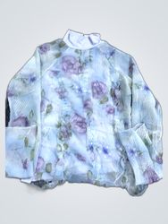 Unbranded Floral Printed Sheer Blouse