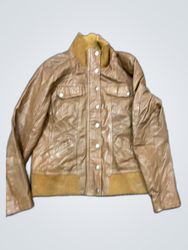 Unbranded Brown Leather Jacket