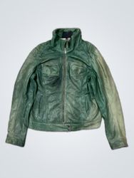 Green Leather Jacket