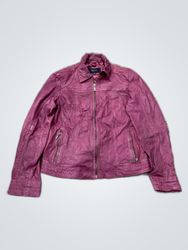 Michael Kors Pink Leather Jacket