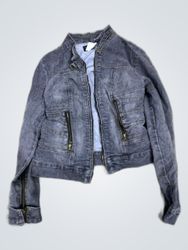 H&M Denim Biker Jacket