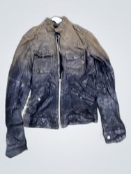 Distressed Leather Jacket