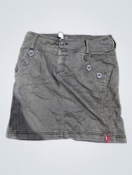 Levi's Gray Denim Mini Skirt