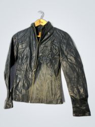 Unbranded Black Leather Jacket