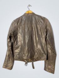 Zara Leather Biker Jacket