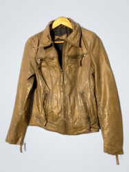 Unbranded Brown Leather Jacket