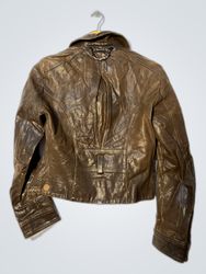 H&M Brown Leather Jacket