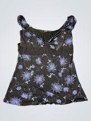 Sisters Floral Tie Front Top