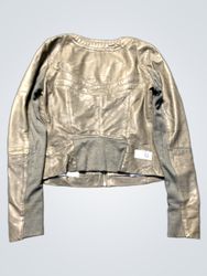 Olive Green Leather Jacket