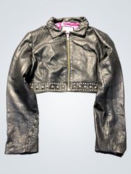 Black Leather Rockstar Jacket